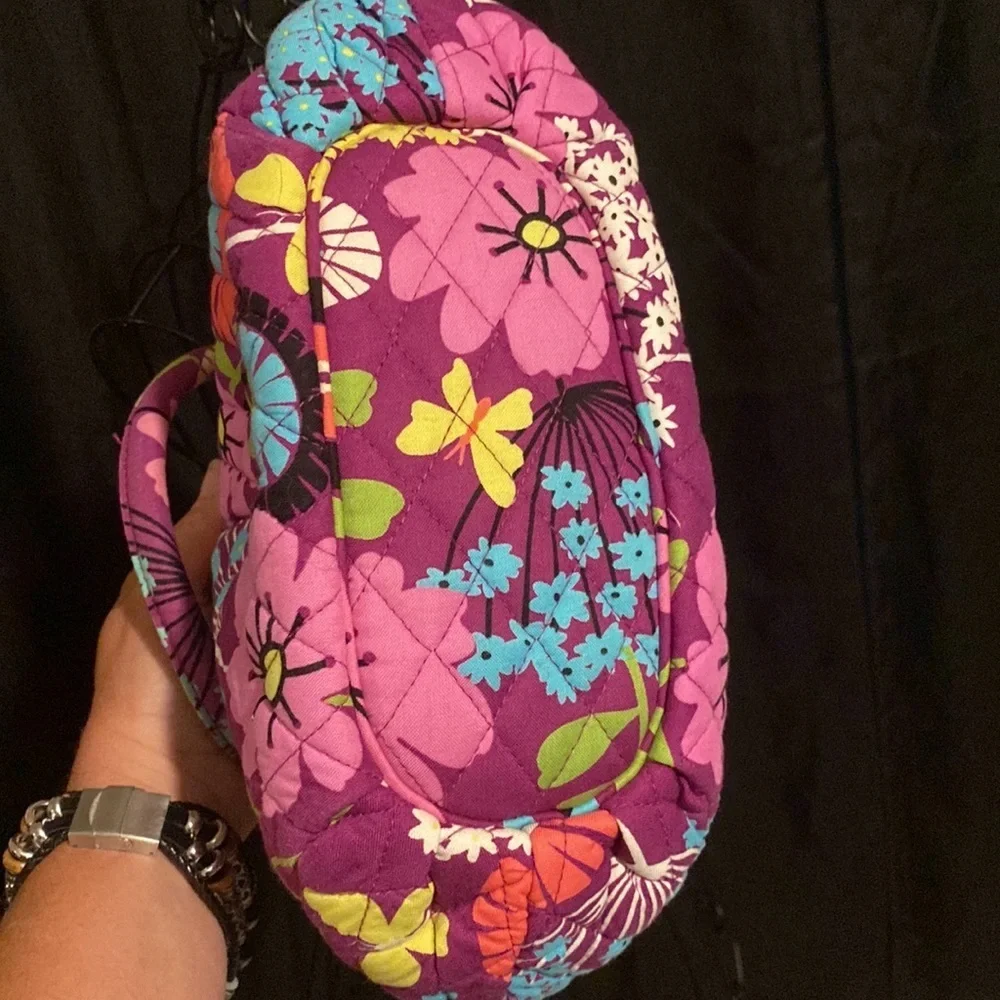 VERA BRADLEY Flutterby retired Pattern Double Handle mini tote small purse​​​ - Picture 5 of 5